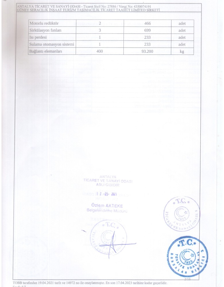 Modern Sera Sistemleri: Anahtar Teslim Sera Sistemleri